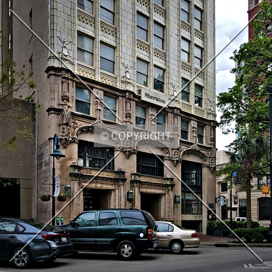 Lower floors from the west; March 17, 2023