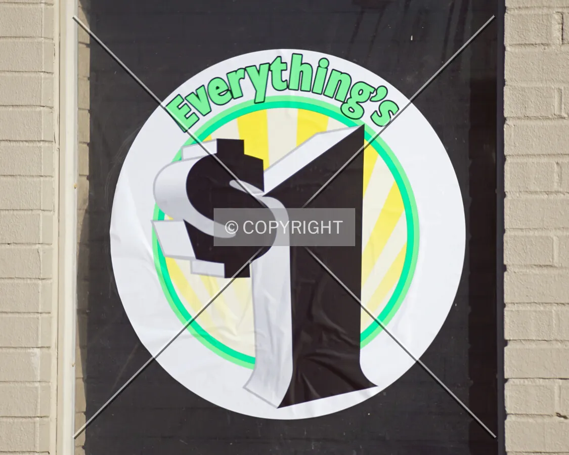 Sign in the window next to the entrance; January 1, 2016