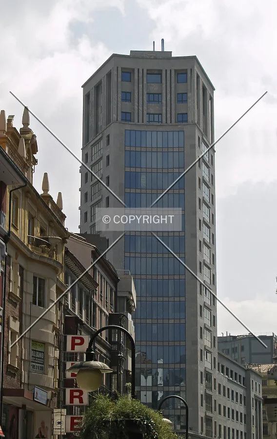 Top floors from the northwest