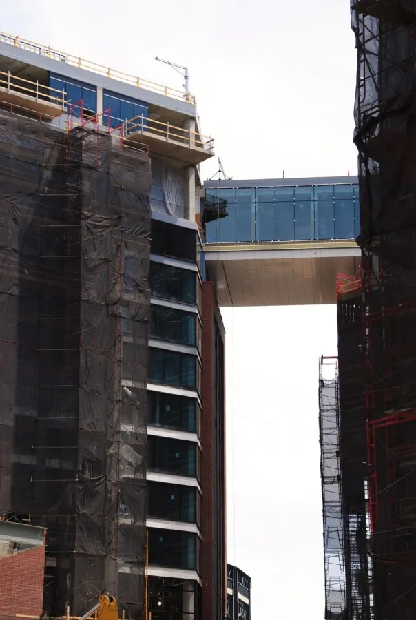 View of the skybridge