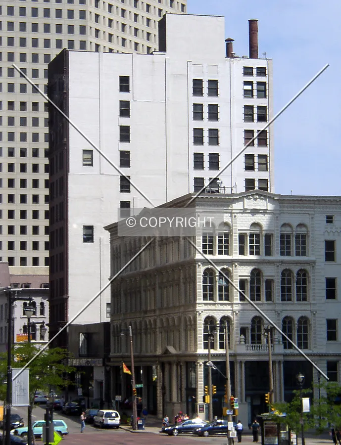 Looking east from Wisconsin Avenue