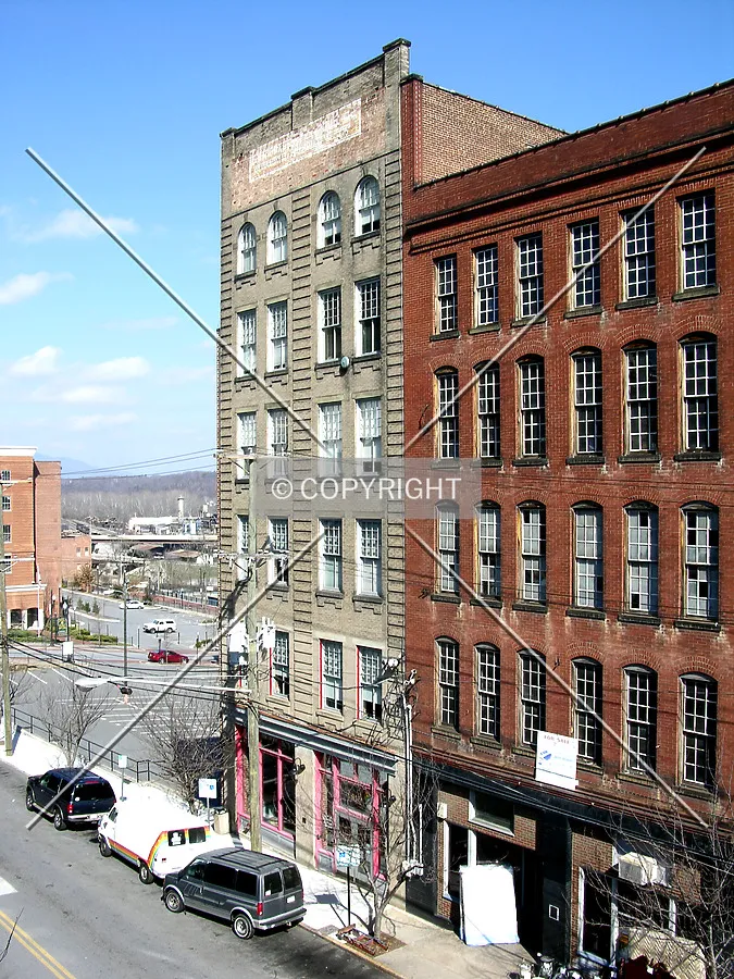 From the west along Commerce Street