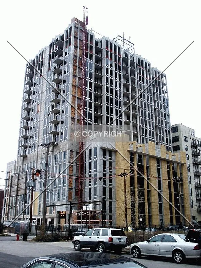 View from the southeast