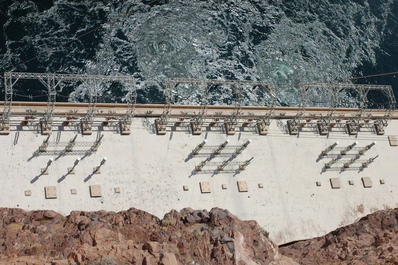 Roof of the Nevada powerhouse