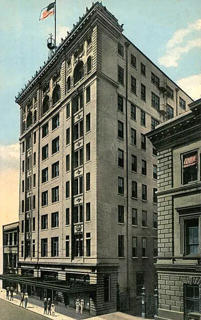 View from the northeast
