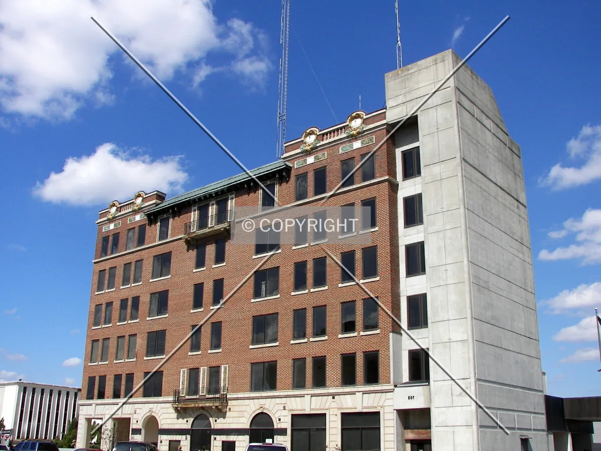 View from the southeast