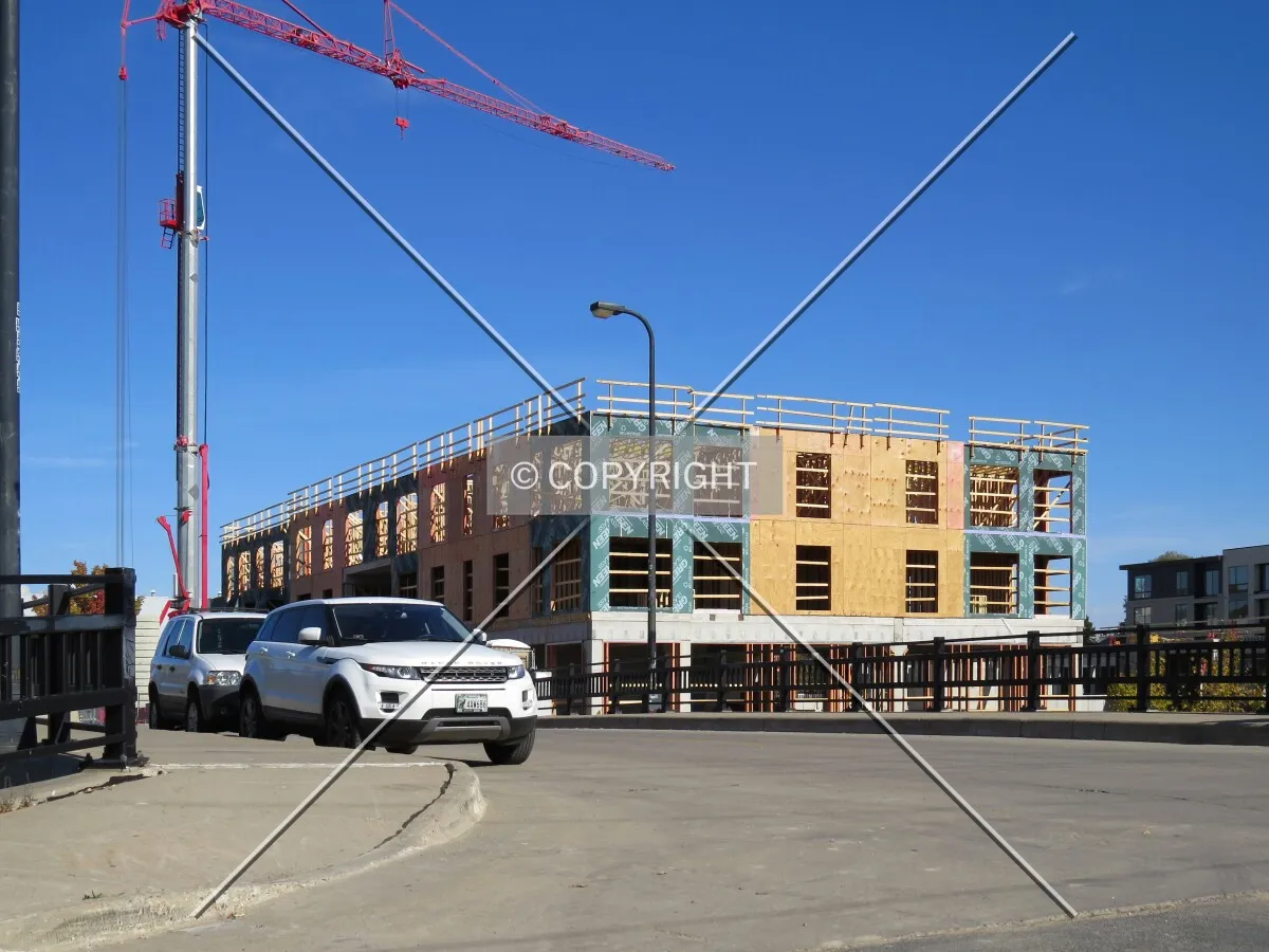 View to the northeast from West 29th Street