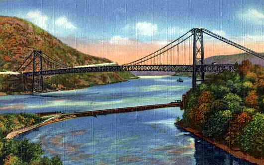 Vintage view from the southeast