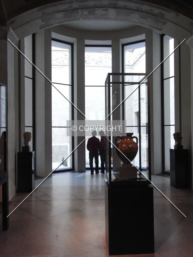 Inside Neues Museum Berlin