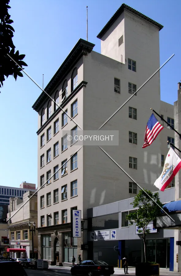 From across Mason Street to the northeast