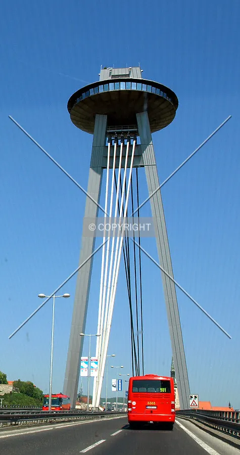 View of tower and restaurant