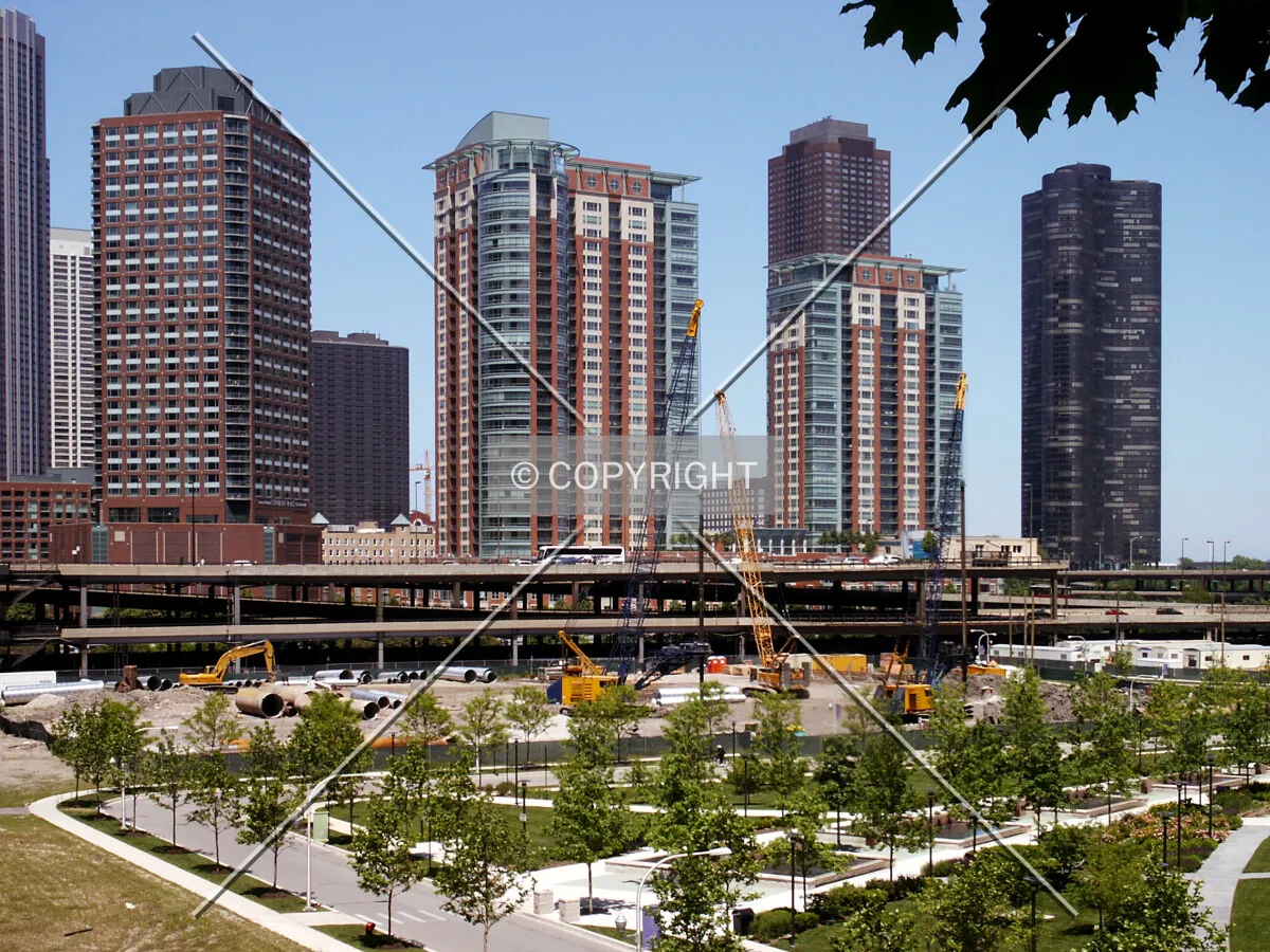 View from Blue Cross Blue Shield Plaza