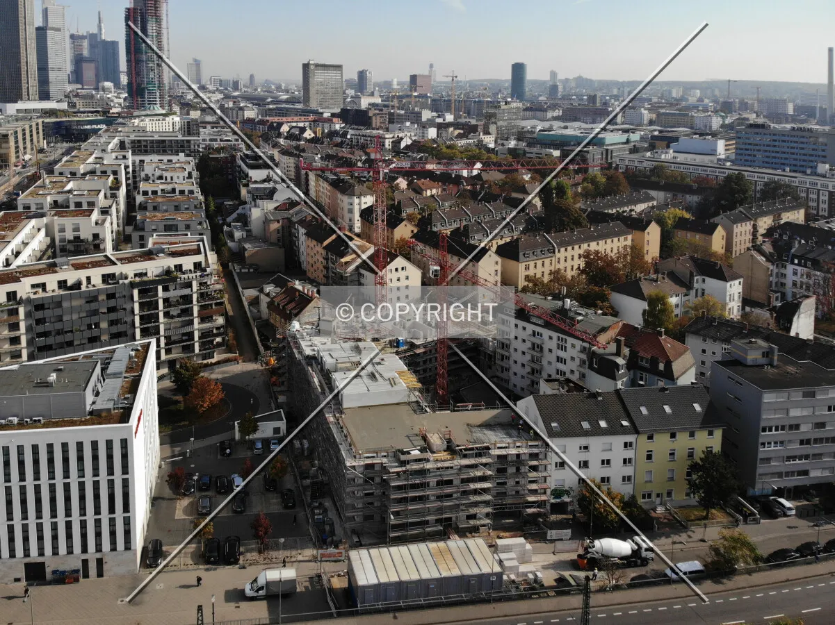 View over the Gutleutviertel