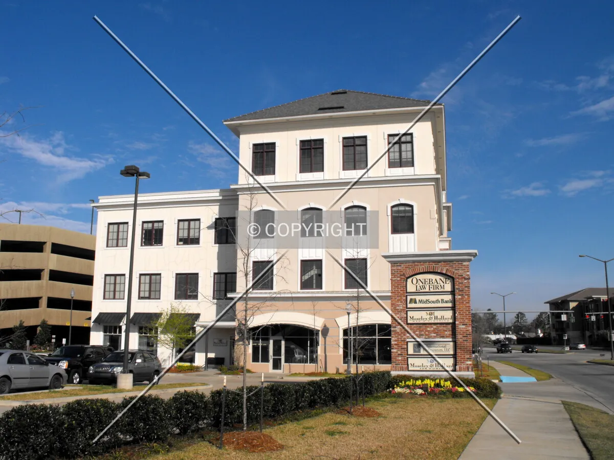 View from the southeast