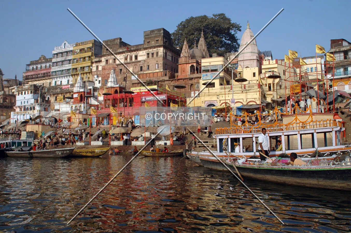 Old City fronting the Ganges