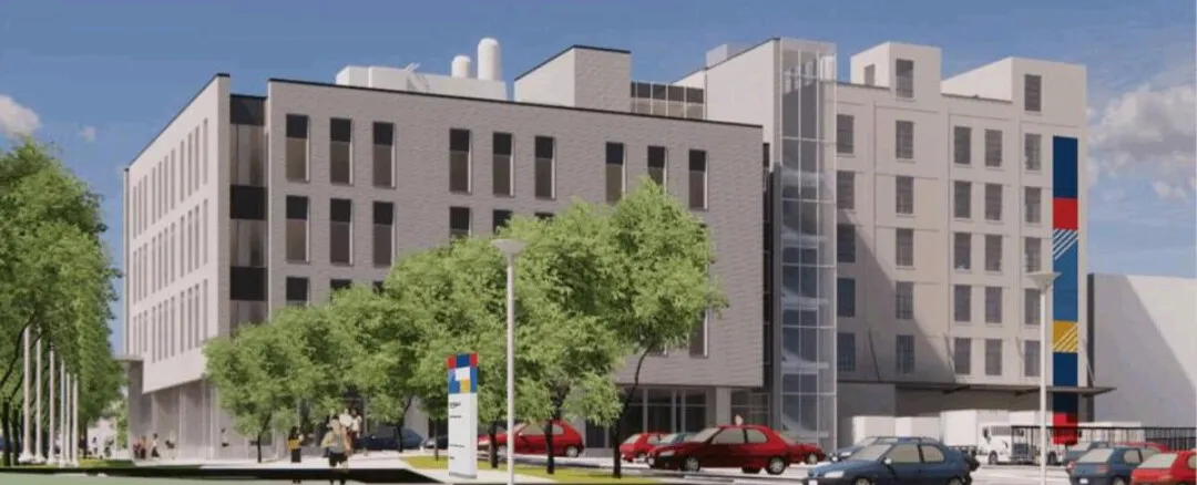 Rendering of proposed renovations