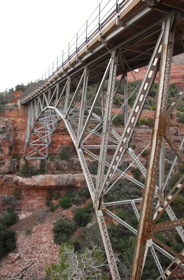 View from the east