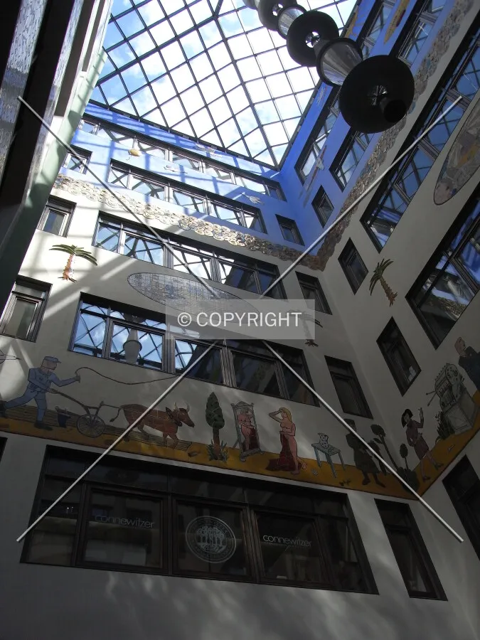 Skylight of Speck's Hof shopping center
