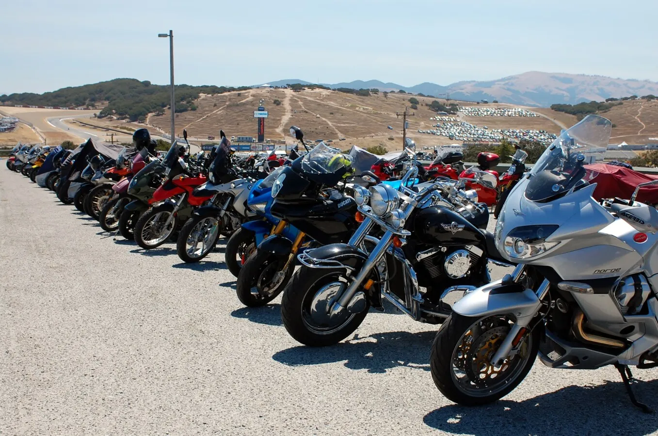 Motorcycle parking