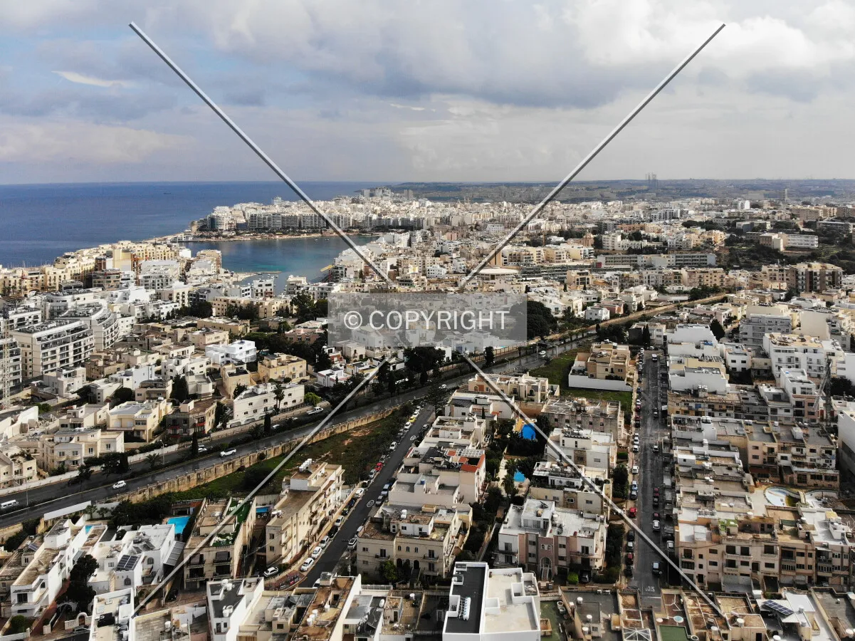 Malta from the air