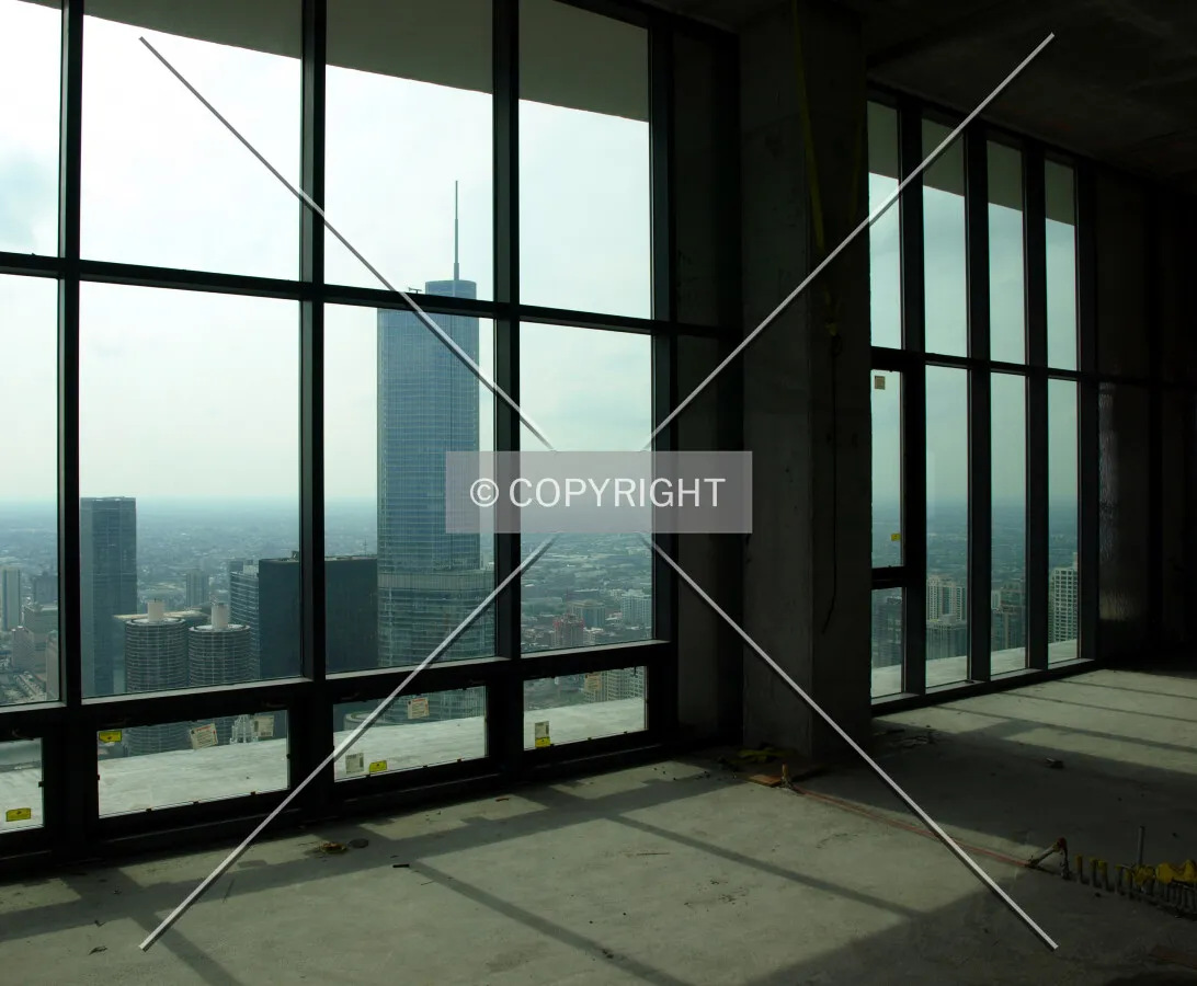 View from 81st floor penthouse