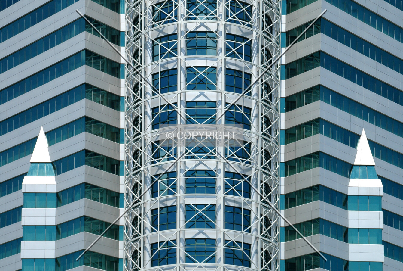 East corner detail