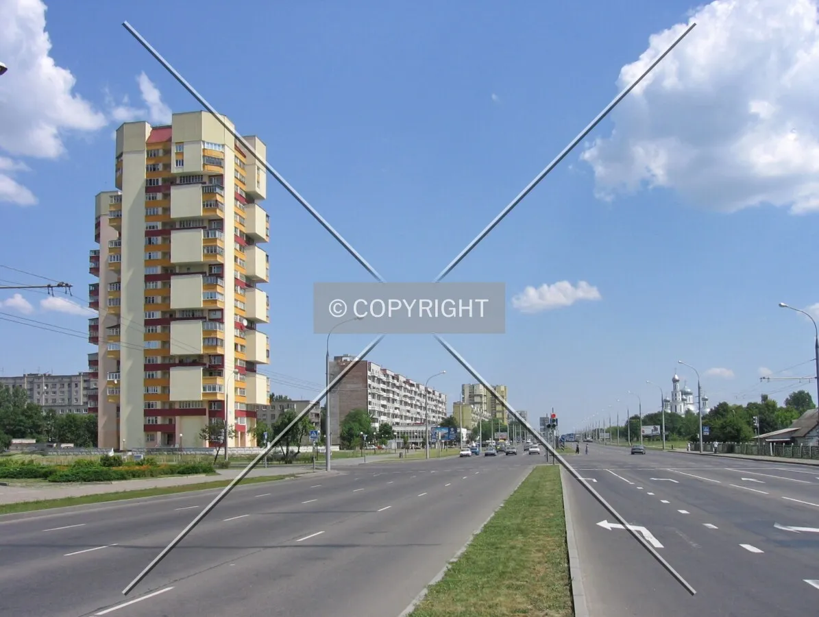 View along Moskovskaya Street