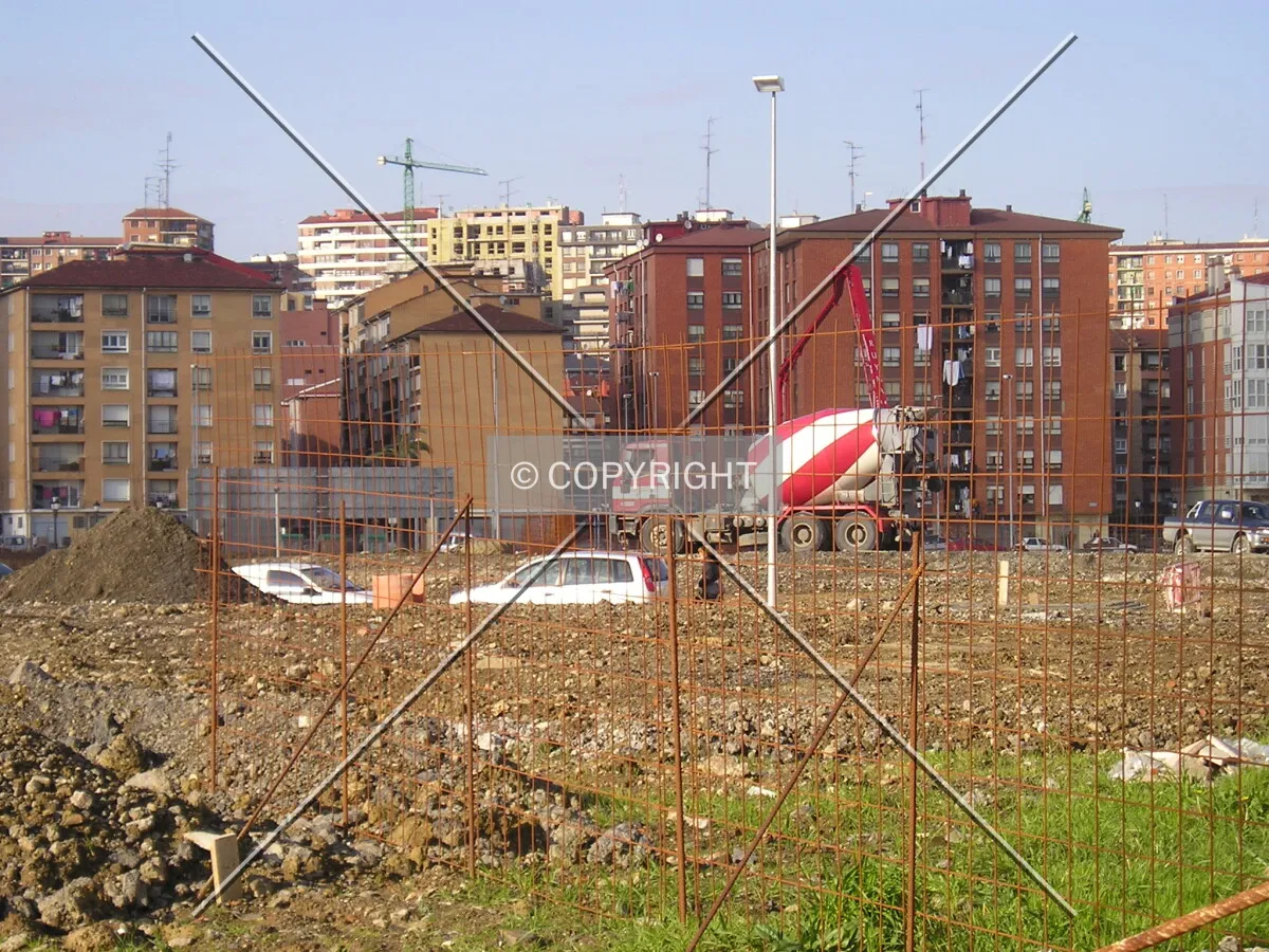 View of the lot