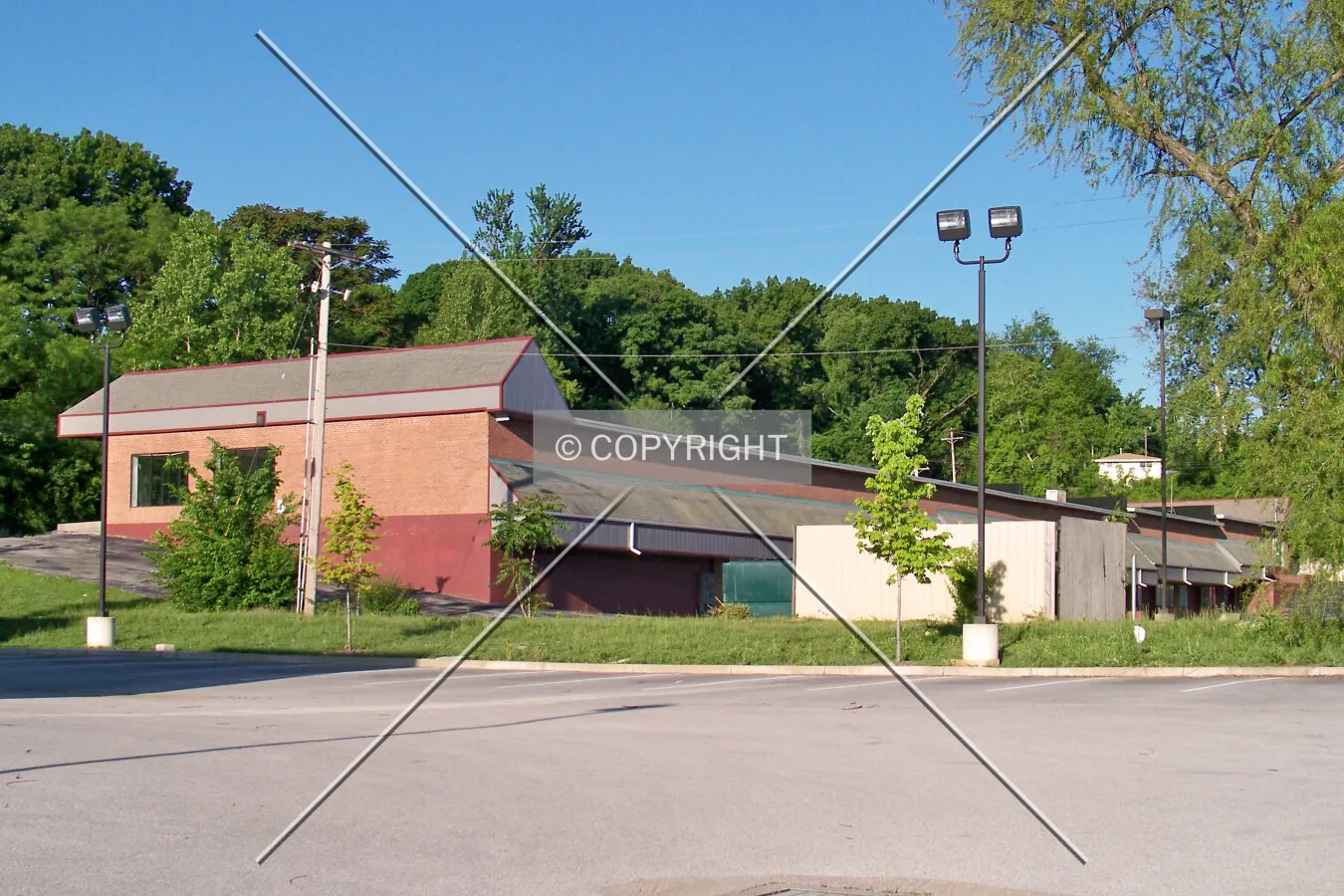 View from the northeast; May 14, 2009