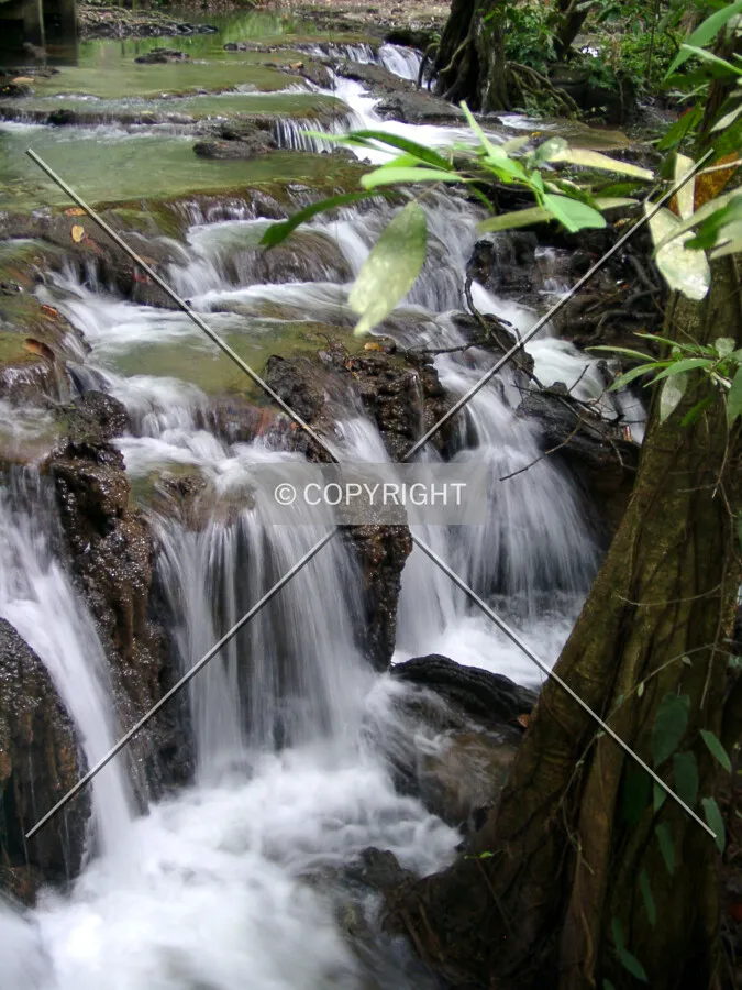 A small waterfall in Thailand