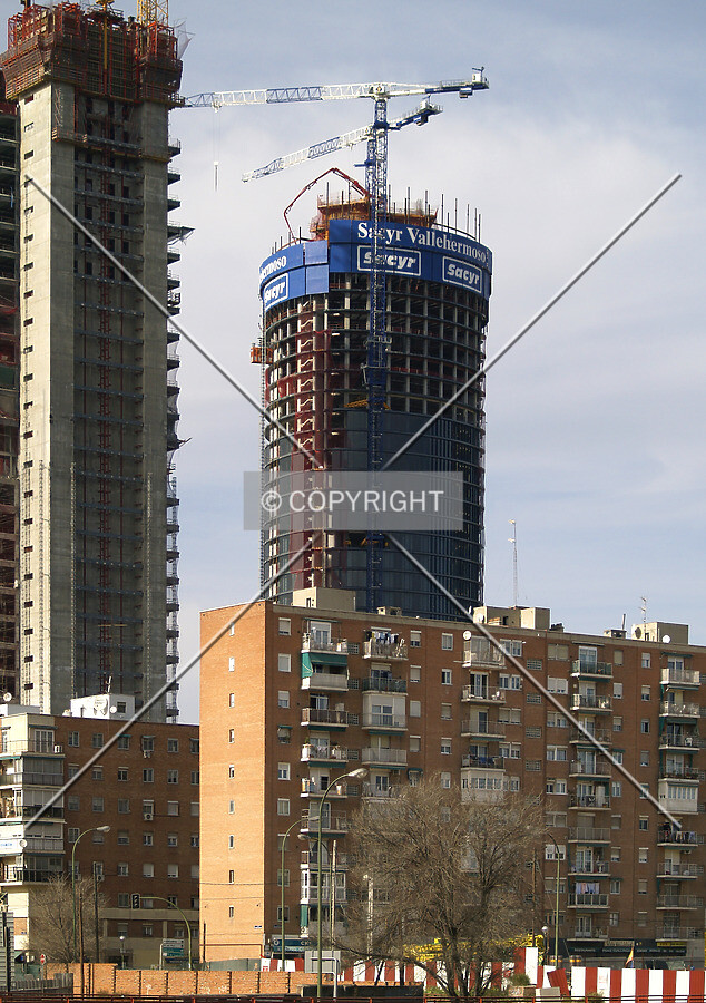 A view from Chamartin train station