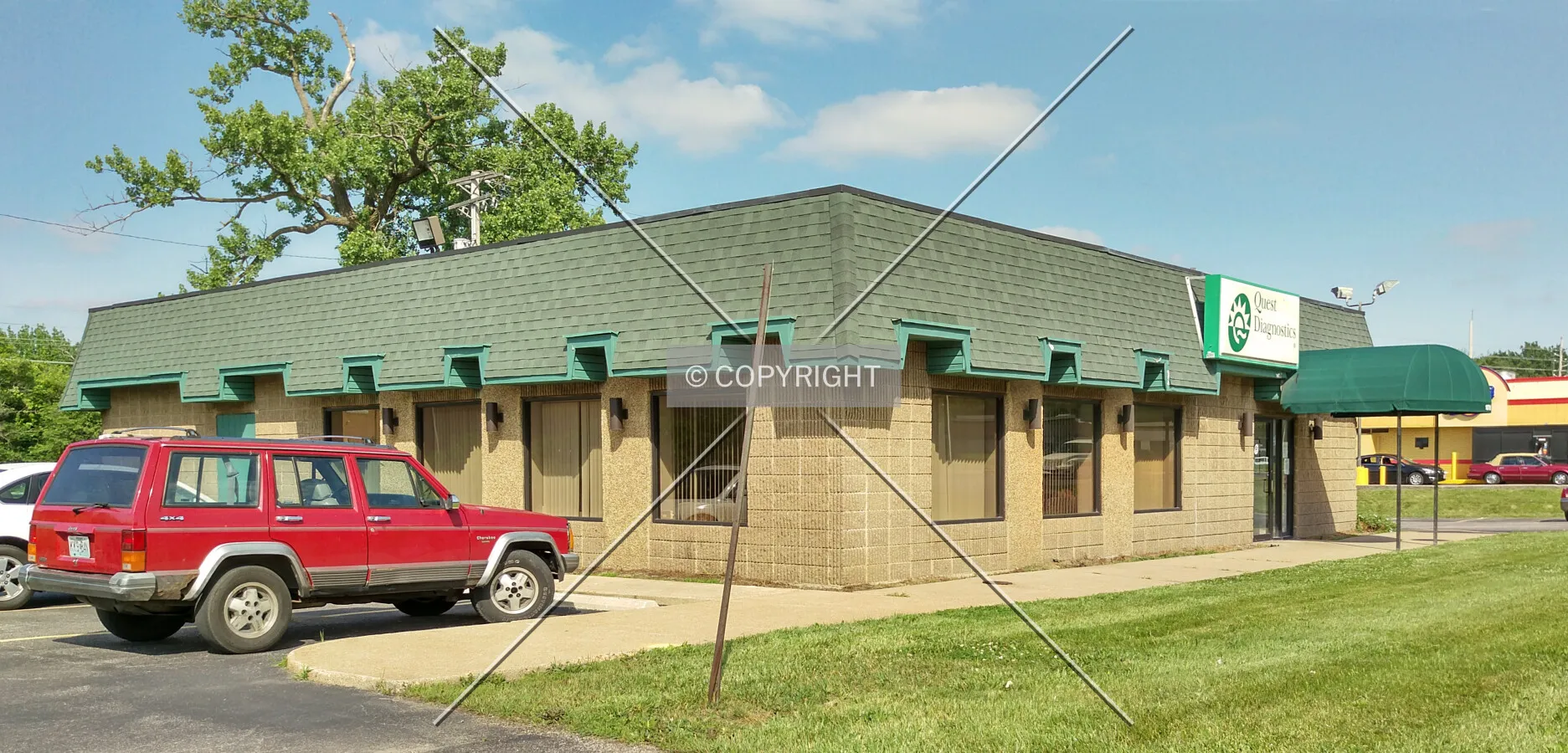 View from the northwest; June 2, 2015