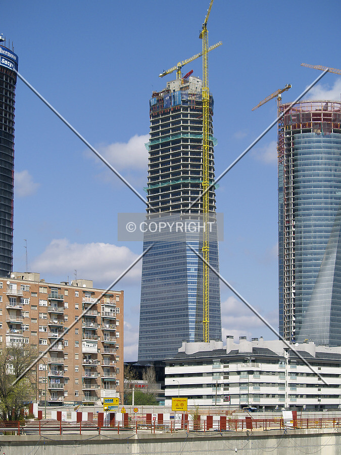 View from Chamartin train station