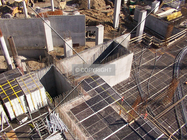 Central portion of site