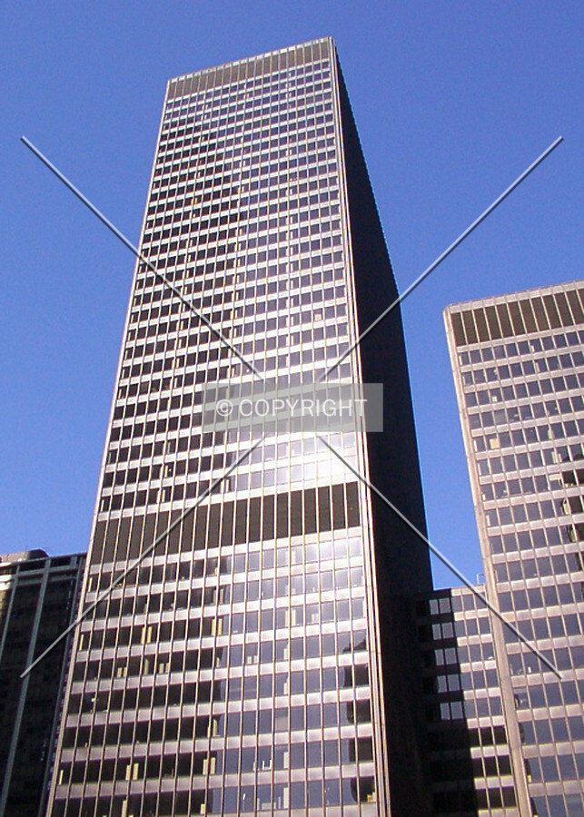 Looking up the east side