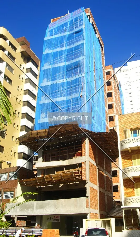 View from across Silva Jardim Avenue