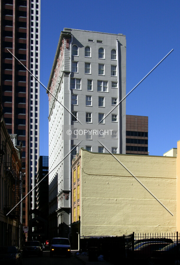 Looking west from Magazine Street