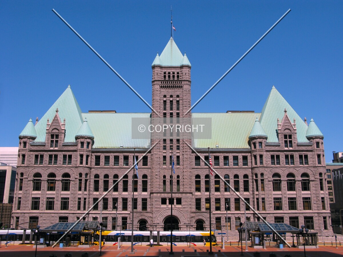 Full south elevation across Government Plaza