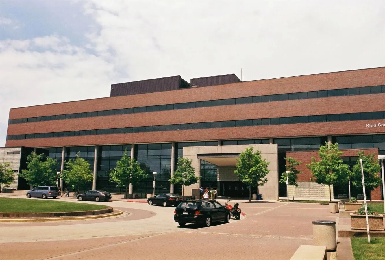View from the southeast