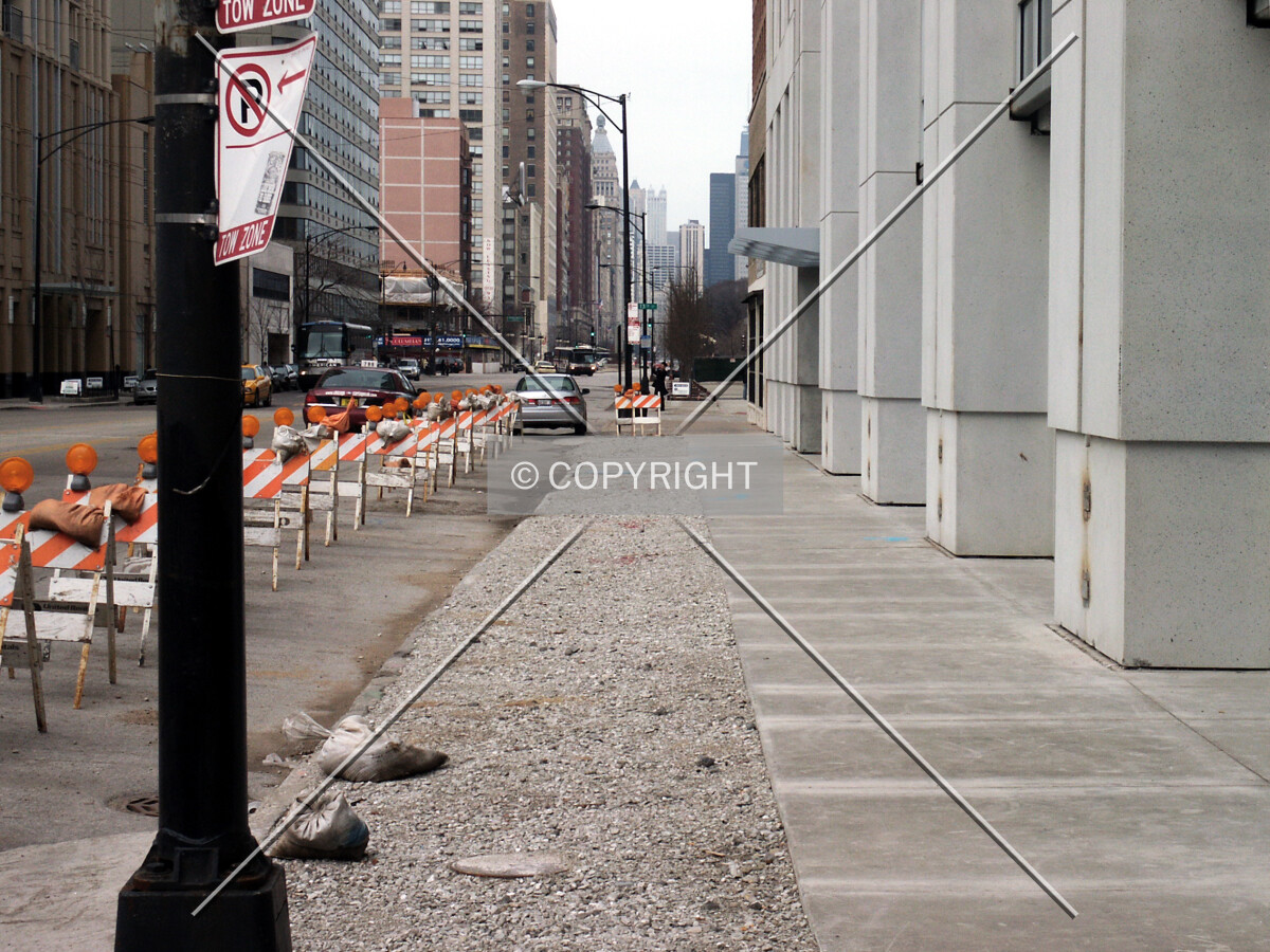 Front sidewalk