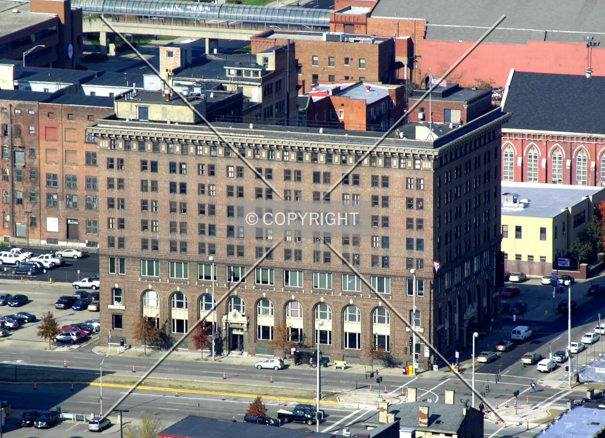 View to the northwest from atop the Carew Tower
