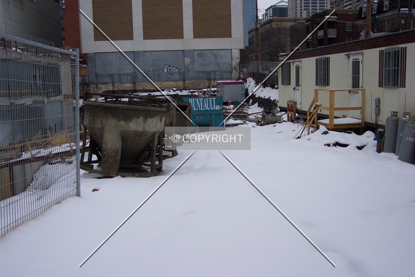 The future site of the Phase II tower