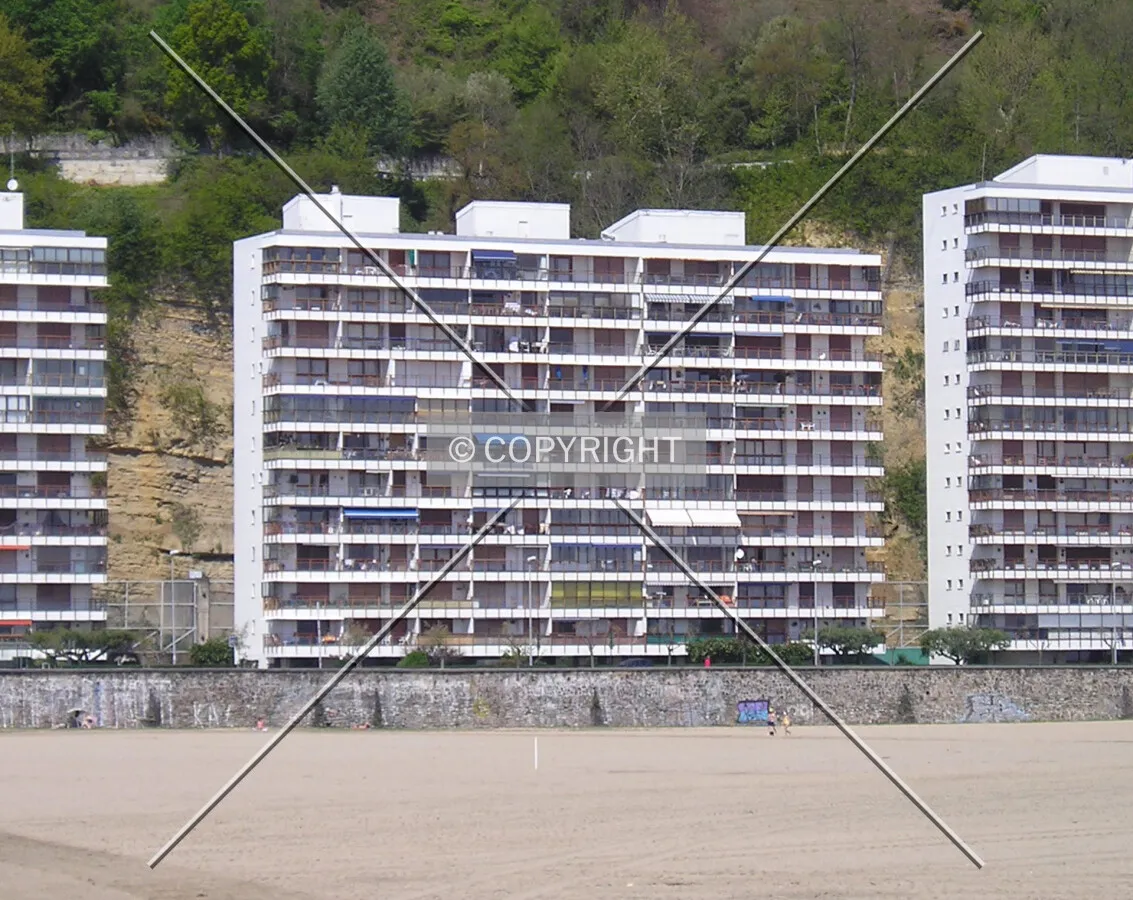 View from the beach