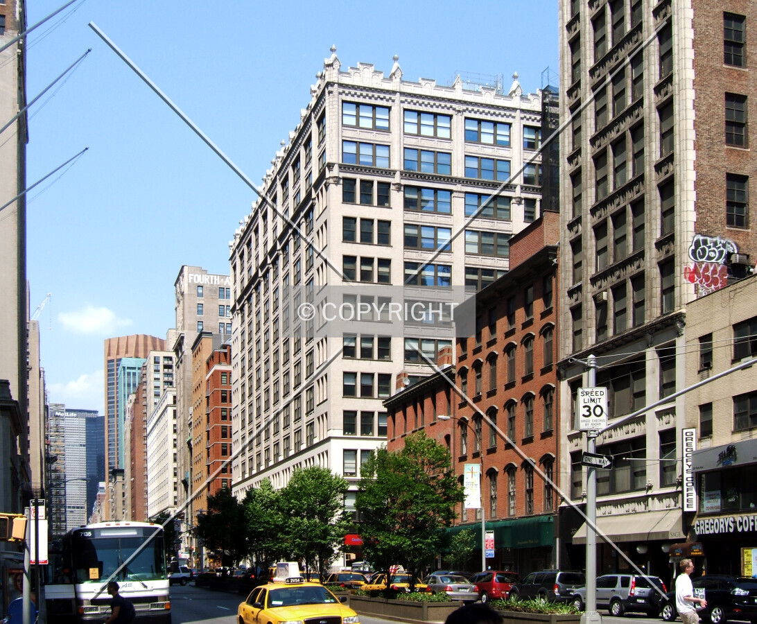 View from the southwest along Park Avenue at 24th Street