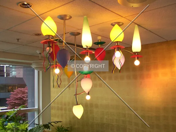 Colorful chandelier