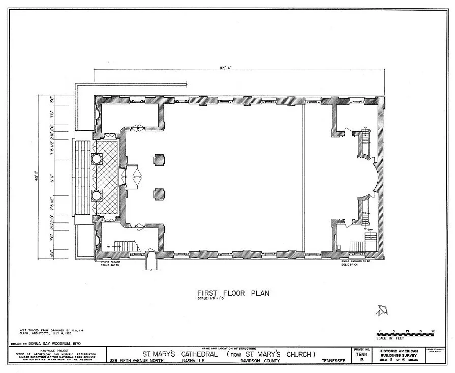 First floor plan