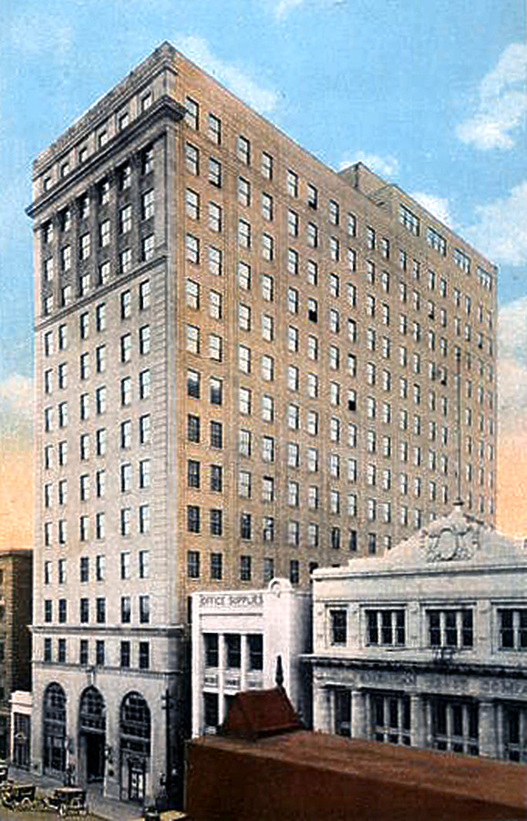 Vintage view from the northeast