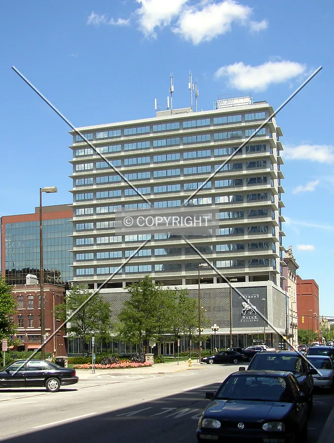 View to the east along West Berry Street