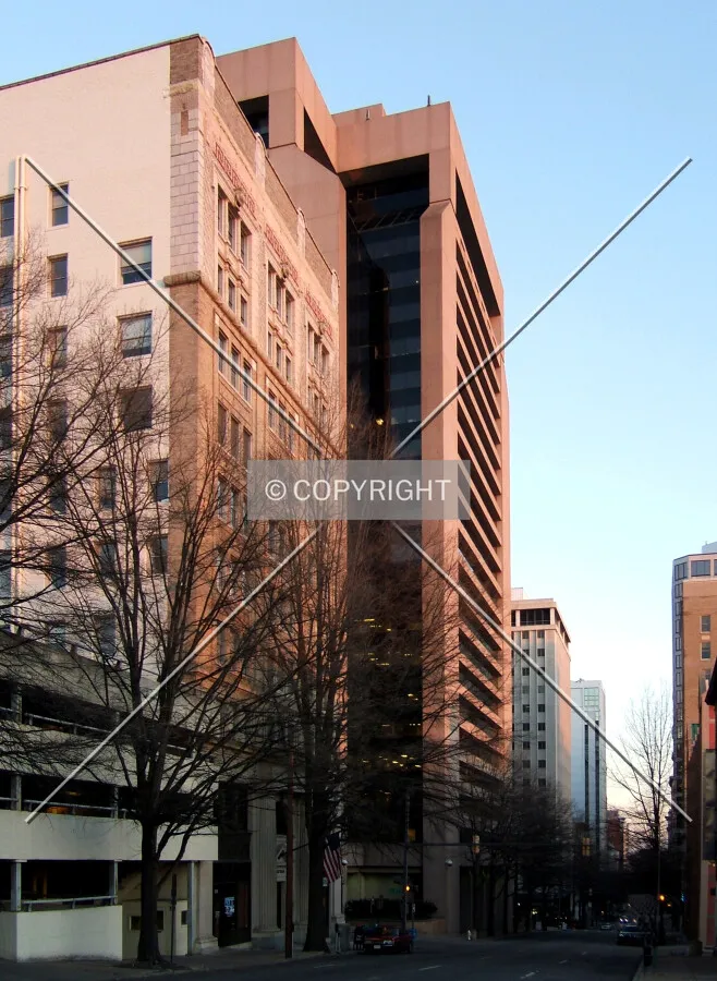 View from the northwest at 5th Street