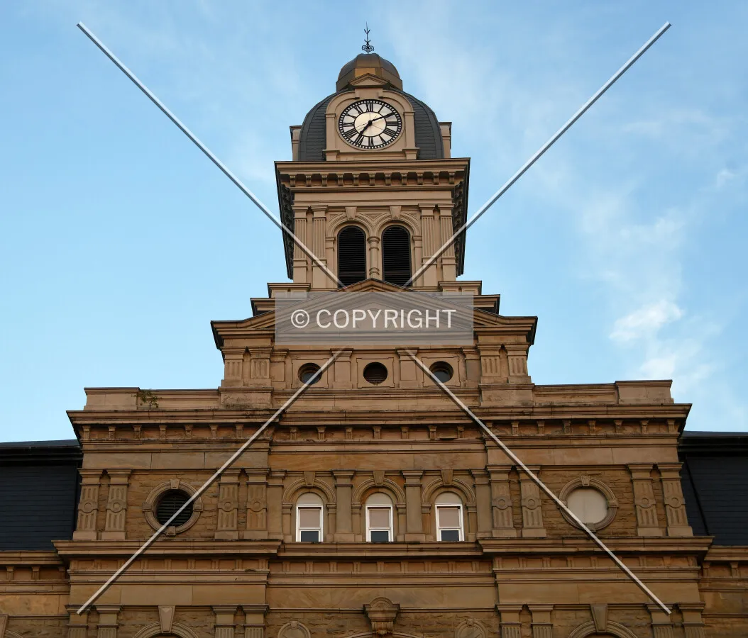 View from the east